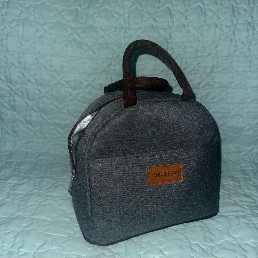Gray Lunch Bag